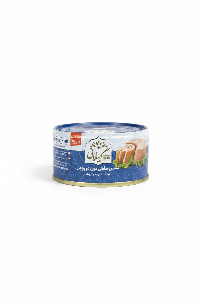 Gilani tuna in olive oil