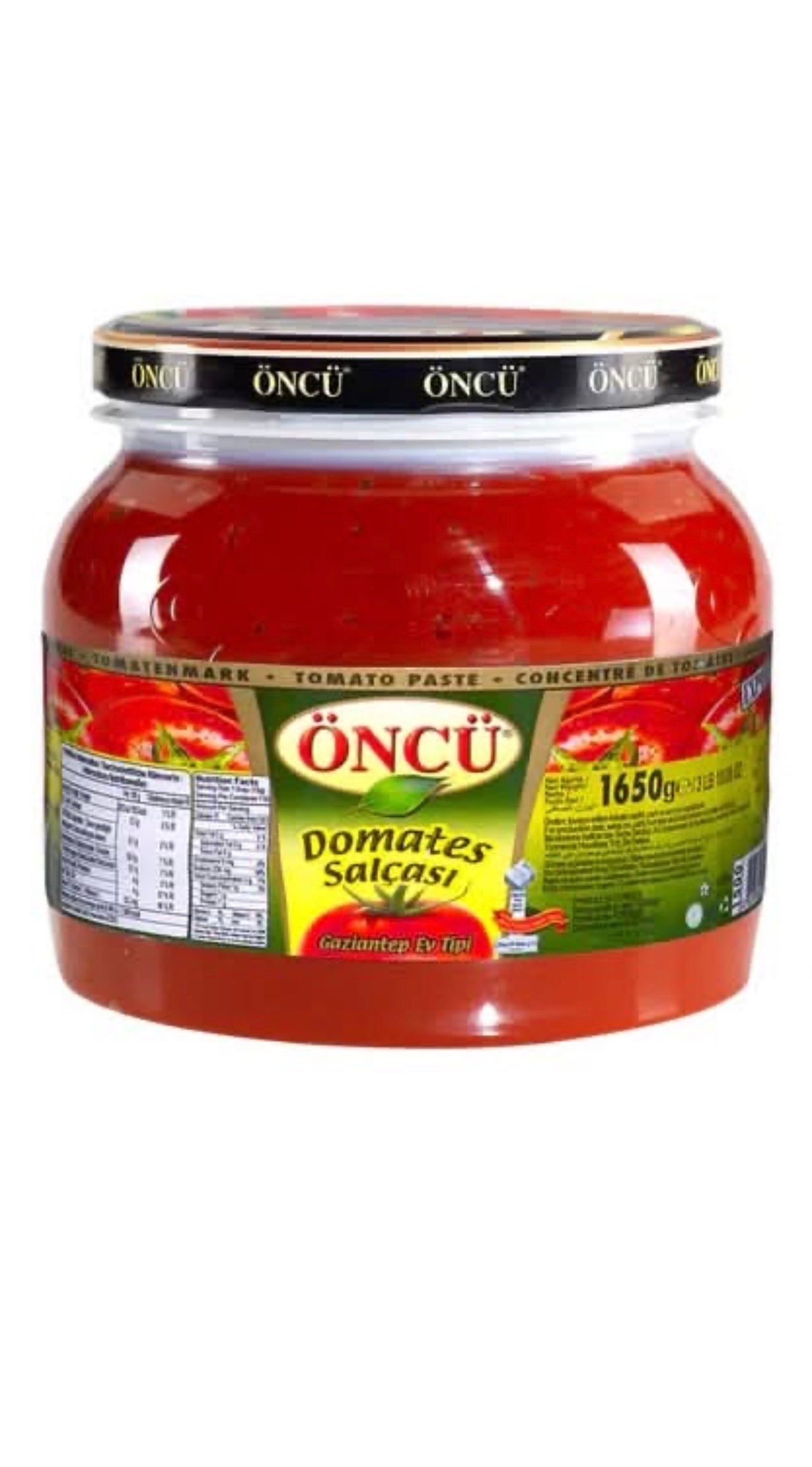 Öncü Tomato Paste 1650g