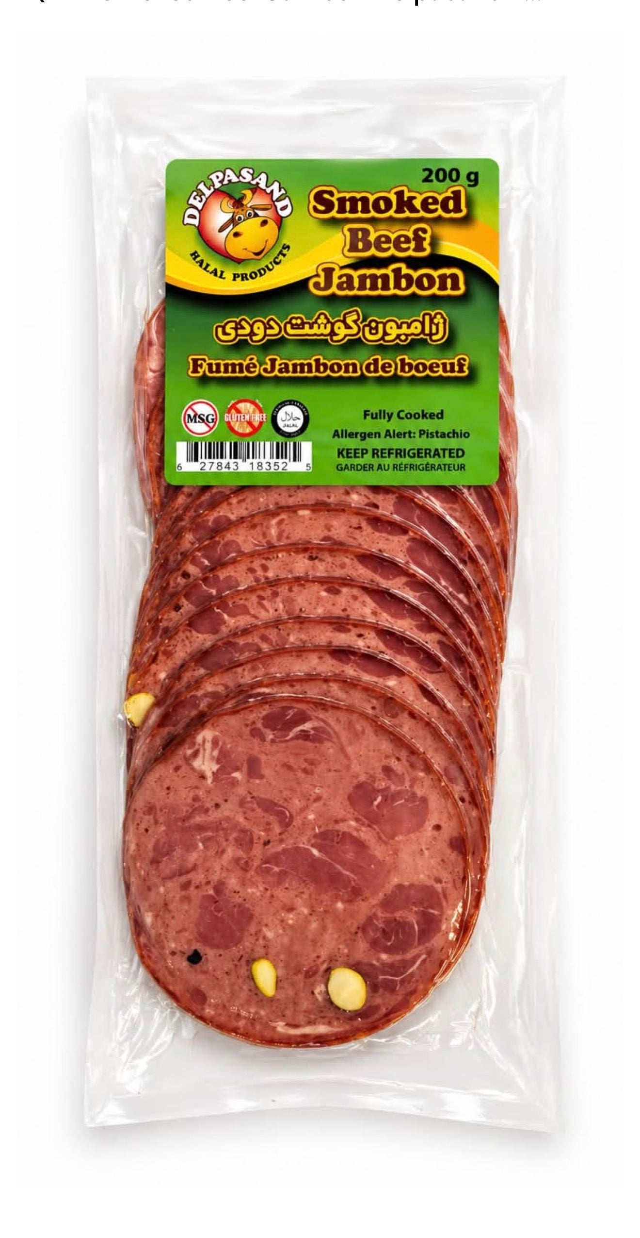 Delpasand Smoked Beef Jambon
