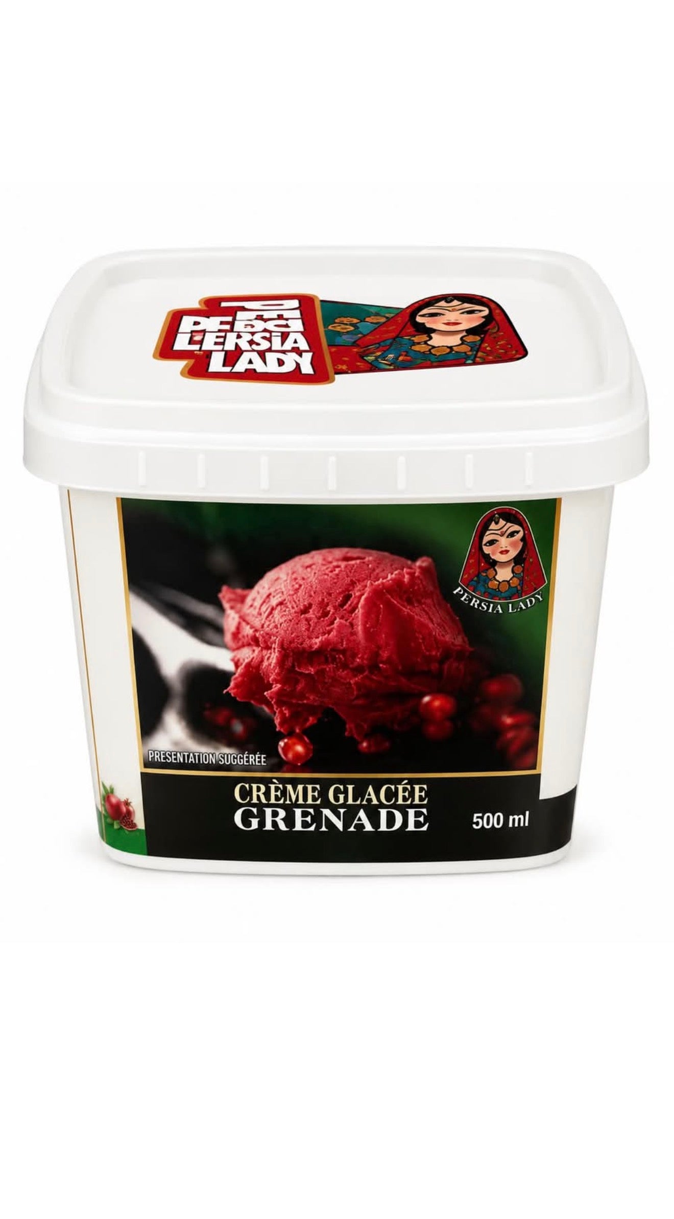Pomegranate ice cream persia lady 500ml