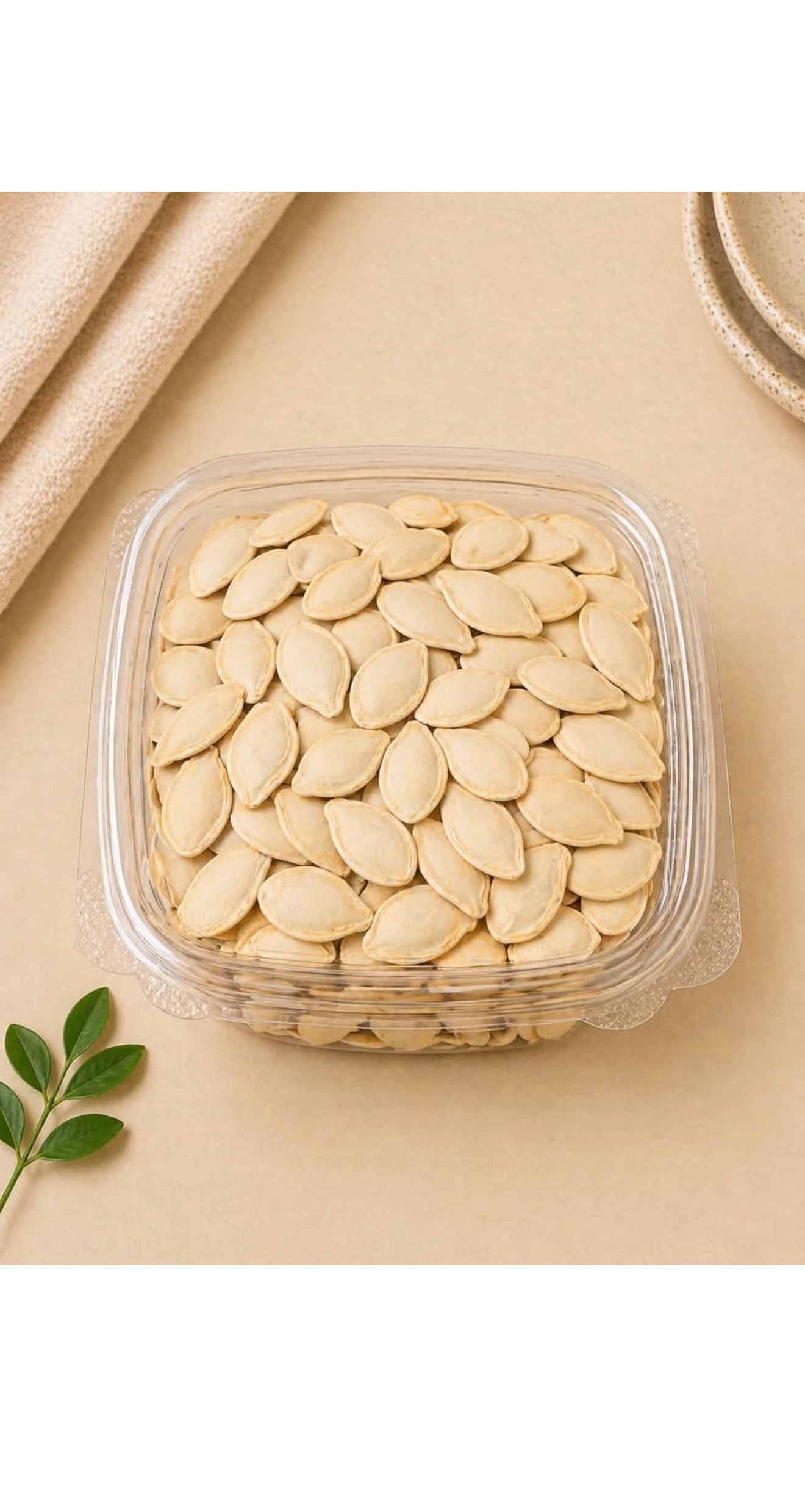 Salty pumpkin seeds