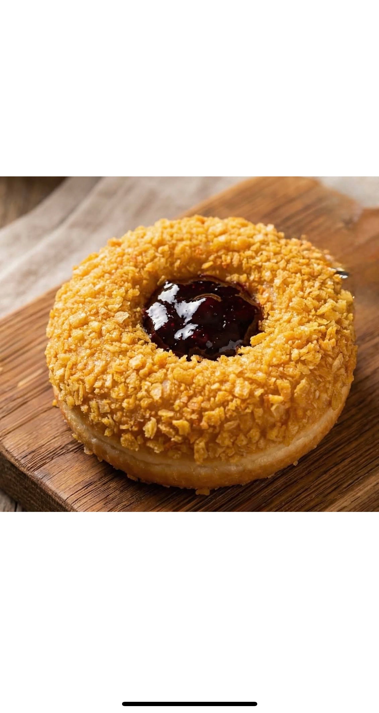 Saffron raspberry jam cookie